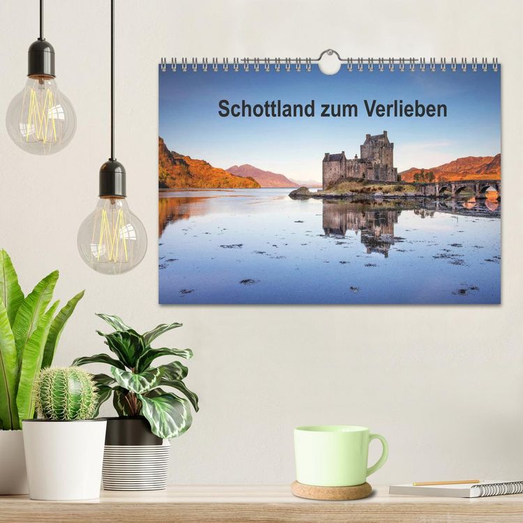 Produktbild: Schottland zum Verlieben (Wandkalender 2026 DIN A4 quer), CALVENDO Monatskalender
