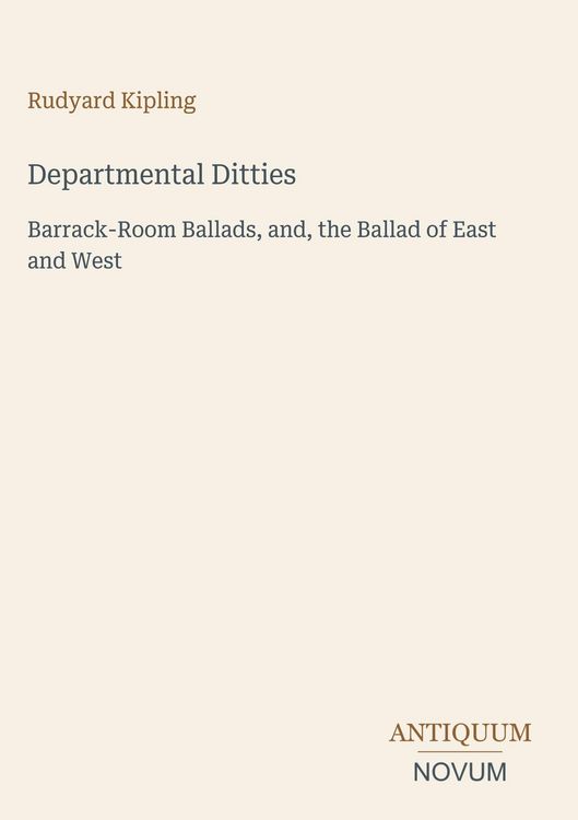 Produktbild: Departmental Ditties