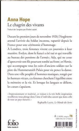 Produktbild: Le chagrin des vivants
