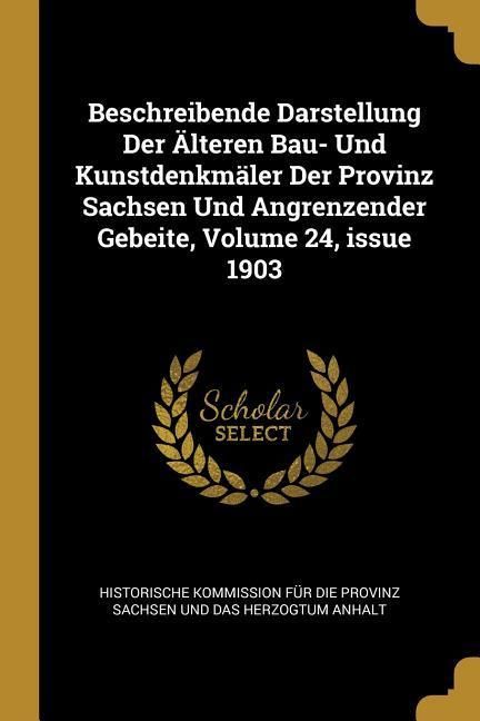 Produktbild: Beschreibende Darstellung Der &Auml;lteren Bau- Und Kunstdenkm&auml;ler Der Provinz Sachsen Und Angrenzender Gebeite, Volume 24, issue 1903