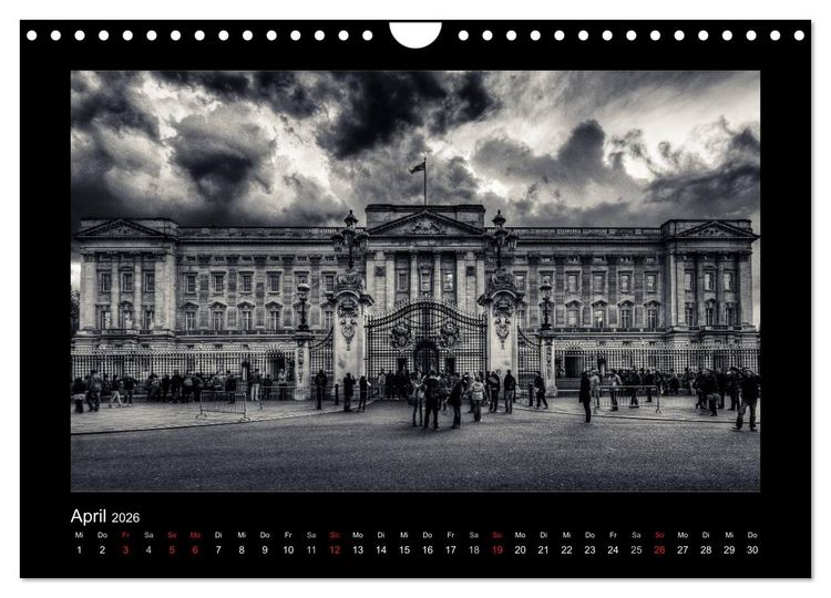 Produktbild: London-Bilder (Wandkalender 2026 DIN A4 quer), CALVENDO Monatskalender