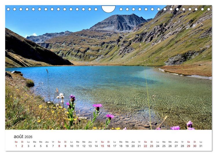 Produktbild: Routes des Grandes Alpes, Un voyage par les Alpes fran&ccedil;aises (Calendrier mural 2026 DIN A4 vertical), CALVENDO calendrier mensuel