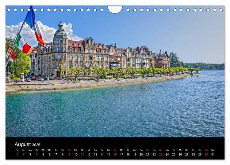 Produktbild: Konstanz Architektur (Wandkalender 2026 DIN A4 quer), CALVENDO Monatskalender