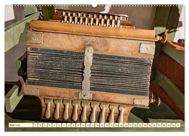 Produktbild: Concertina und Bandoneon (Wandkalender 2026 DIN A2 quer), CALVENDO Monatskalender