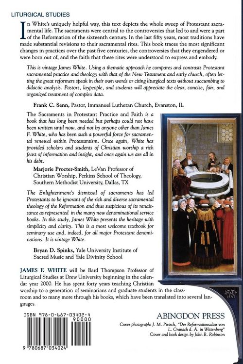 Produktbild: The Sacraments in Protestant Practice and Faith