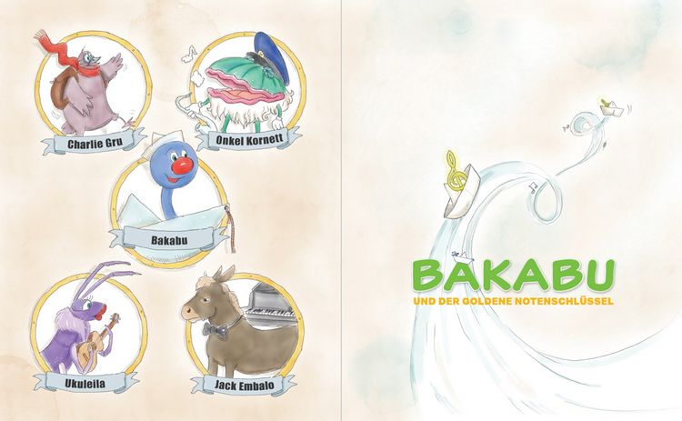 Produktbild: Bakabu und der Goldene Notenschl&uuml;ssel