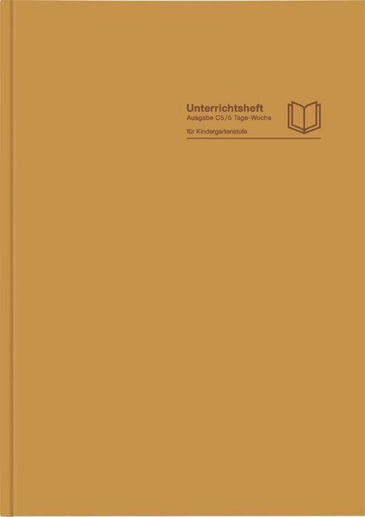 Produktbild: Vorbereitungsheft C5 gold