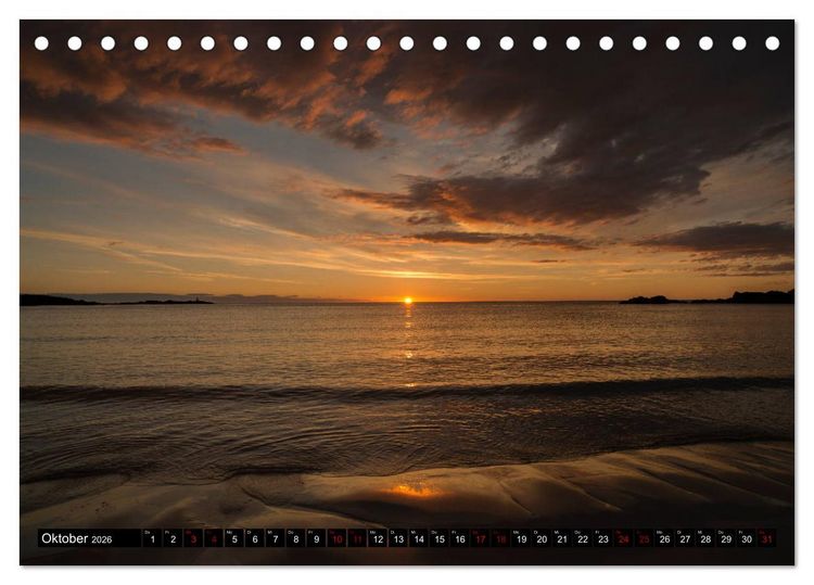 Produktbild: Skandinavische Horizonte (Tischkalender 2026 DIN A5 quer), CALVENDO Monatskalender