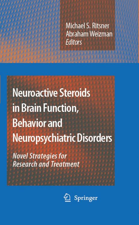 Produktbild: Neuroactive Steroids in Brain Function, Behavior and Neuropsychiatric Disorders