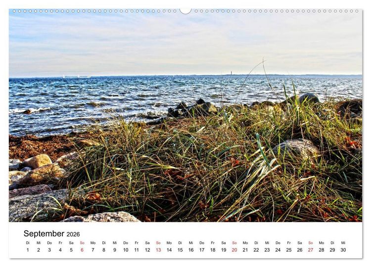 Produktbild: Strande und B&uuml;lk 2026 (hochwertiger Premium Wandkalender 2026 DIN A2 quer), Kunstdruck in Hochglanz