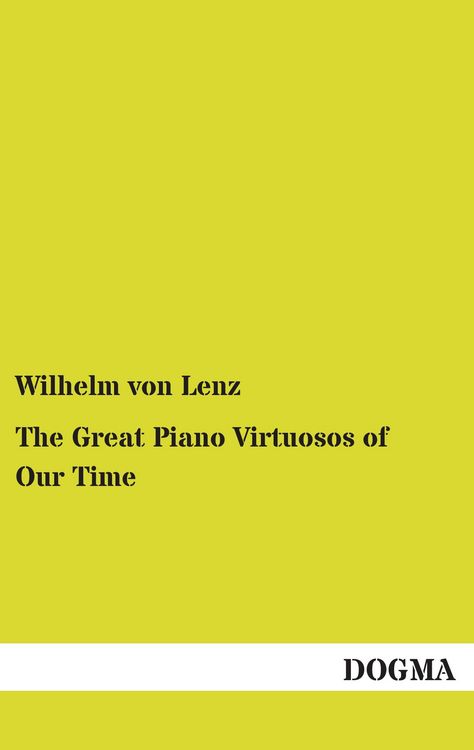 Produktbild: The Great Piano Virtuosos of Our Time