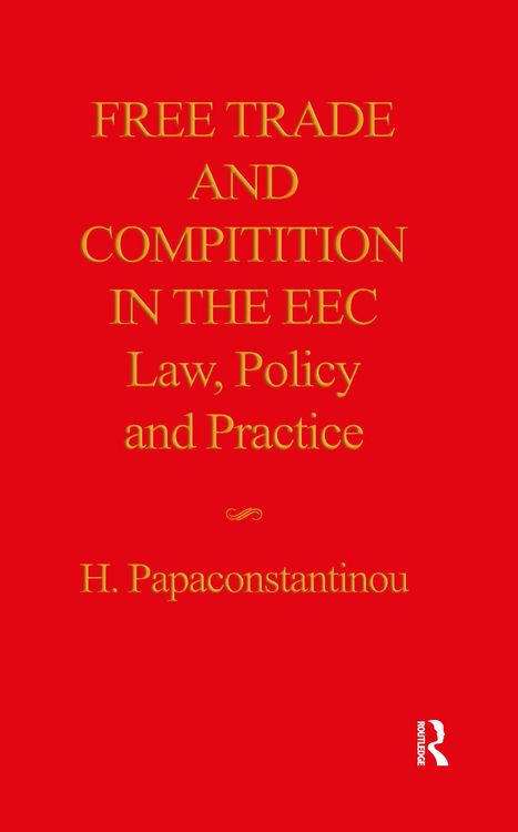 Produktbild: Free Trade and Competition in the EEC