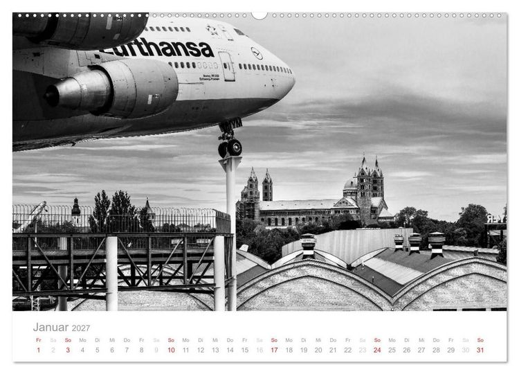 Produktbild: Stadtansichten Speyer (Wandkalender 2027 DIN A2 quer), CALVENDO Monatskalender