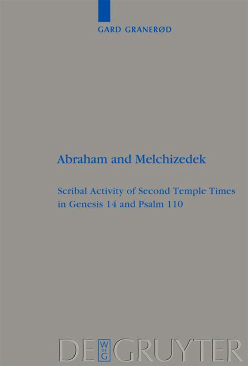 Produktbild: Abraham and Melchizedek