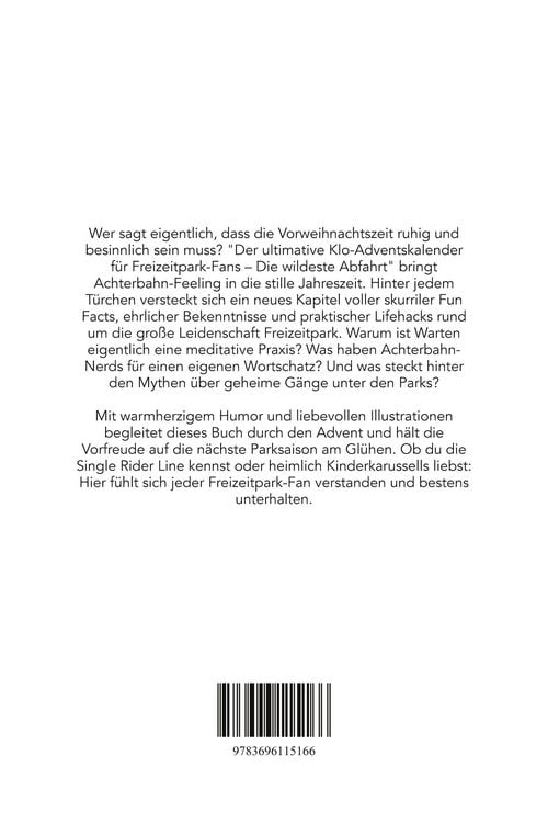 Produktbild: Der ultimative Klo-Adventskalender f&uuml;r Freizeitpark-Fans