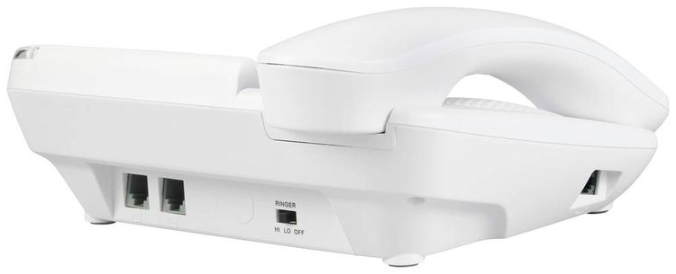 Produktbild: Renkforce RF-DP-400 Schnurgebundenes Seniorentelefon Freisprechen LC-Display Wei&szlig;