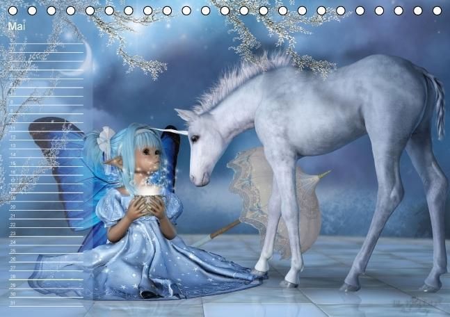 Produktbild: Elfenlichter (Tischkalender immerw&auml;hrend DIN A5 quer)