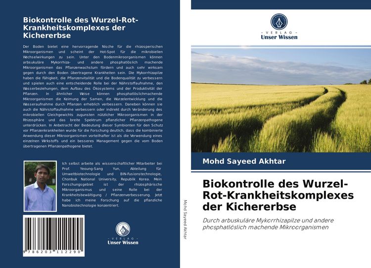 Produktbild: Biokontrolle des Wurzel-Rot-Krankheitskomplexes der Kichererbse