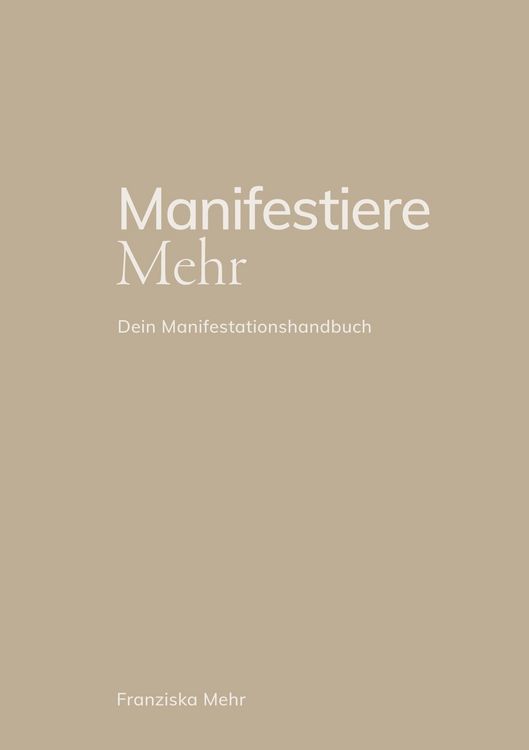 Produktbild: Manifestiere Mehr