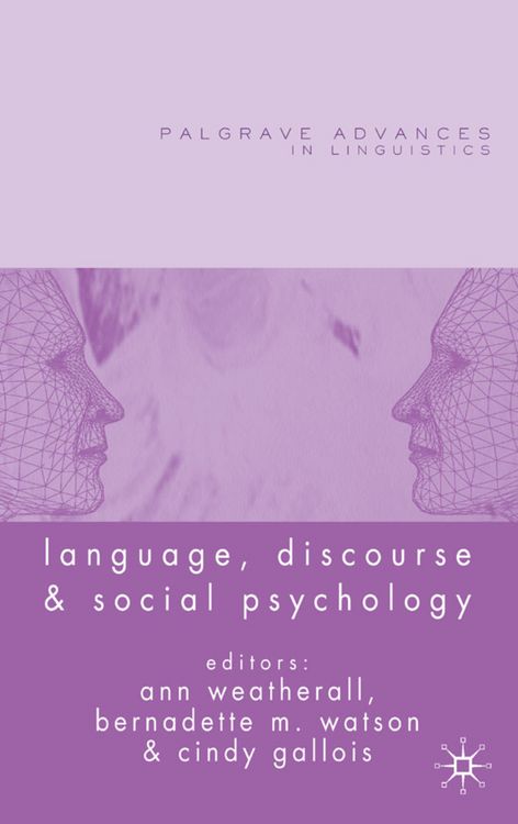 Produktbild: Language, Discourse and Social Psychology