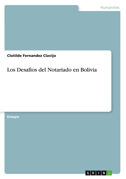 Produktbild: Los Desafios del Notariado en Bolivia