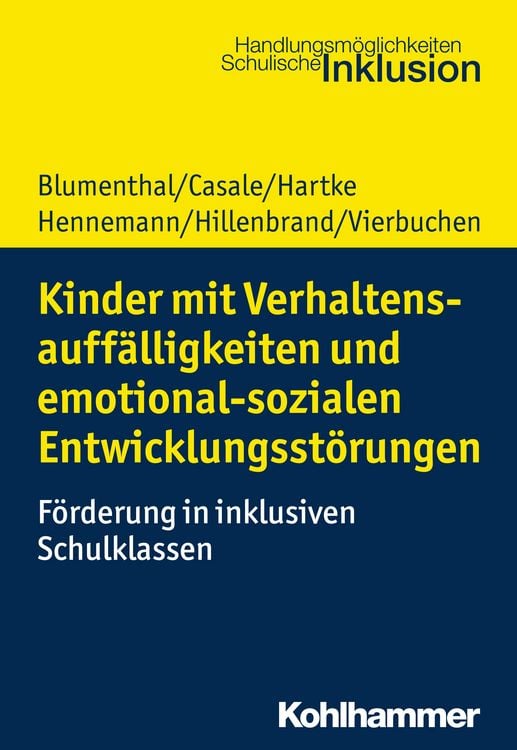 Produktbild: Kinder mit Verhaltensauff&auml;lligkeiten und emotional sozialen Entwicklungsst&ouml;rungen