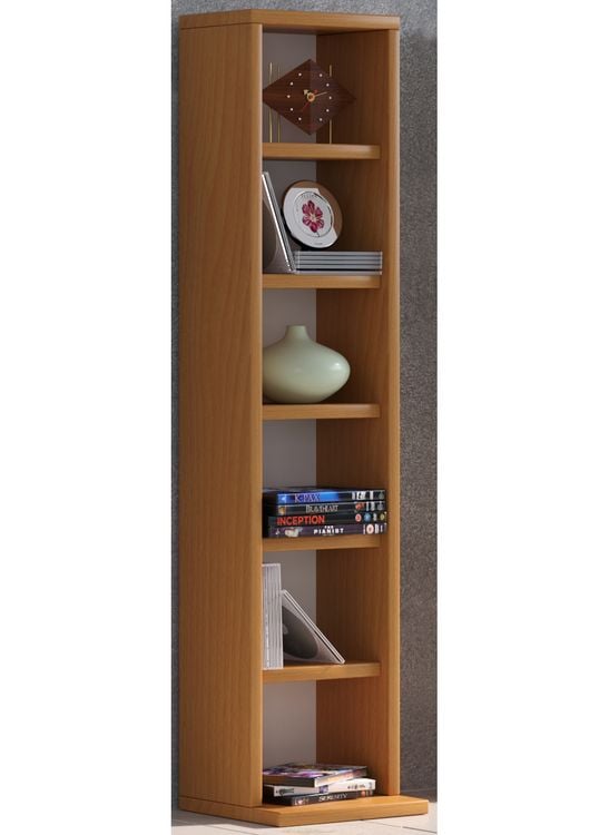 Produktbild: Holz CD DVD Stand Aufbewahrung Deko Regal Elementa