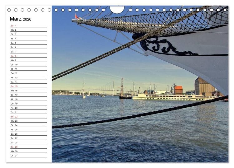 Produktbild: Treffpunkt Ostsee (Wandkalender 2026 DIN A4 quer), CALVENDO Monatskalender