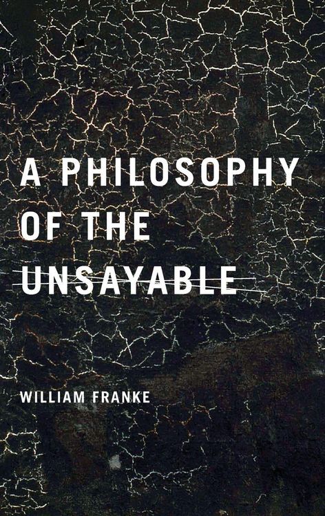 Produktbild: A Philosophy of the Unsayable