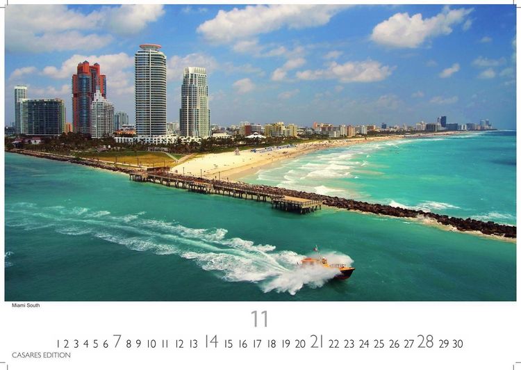 Produktbild: Florida Kalender 2027 &ndash; Wandkalender | Fotokalender Nordamerika 35x50cm Traumhafte Landschaften & K&uuml;stenst&auml;dte voller Lebensfreude, perfekt als Geschenkidee