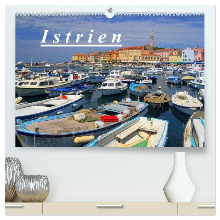Produktbild: Istrien (hochwertiger Premium Wandkalender 2026 DIN A2 quer), Kunstdruck in Hochglanz