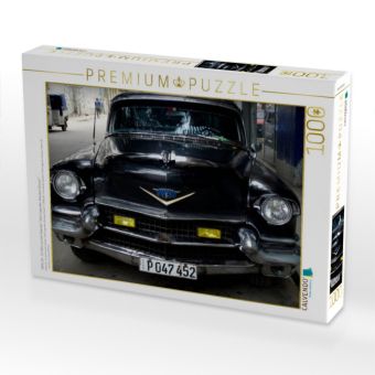 Produktbild: CALVENDO Puzzle CADILLAC - Ein Motiv aus dem Kalender "Auto-Legenden: American Classics" | 1000 Teile Lege-Gr&ouml;&szlig;e 64x48cm Foto-Puzzle f&uuml;r gl&uuml;ckliche Stunden