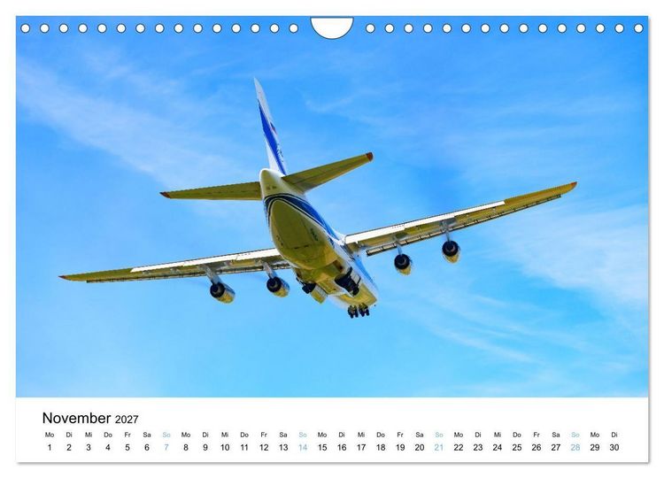 Produktbild: Air Cargo - Frachtflugzeuge, Giganten der L&uuml;fte (Wandkalender 2027 DIN A4 quer), CALVENDO Monatskalender