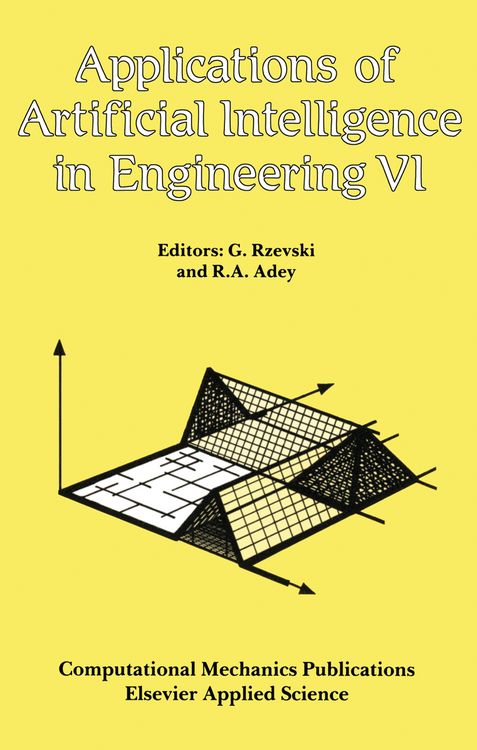 Produktbild: Applications of Artificial Intelligence in Engineering VI