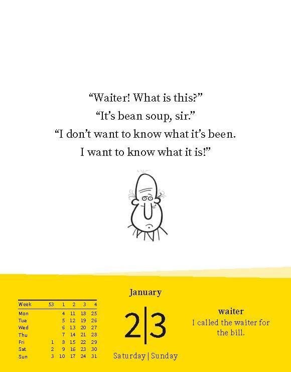 Produktbild: Langenscheidt Sprachkalender A Joke a Day 2027