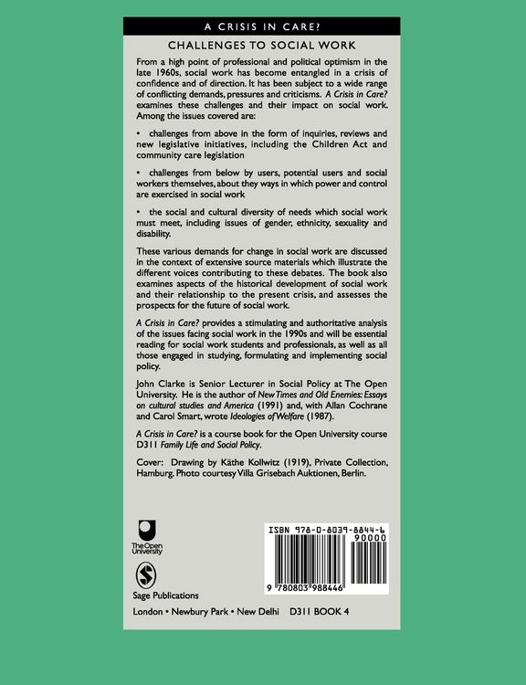 Produktbild: A Crisis in Care?