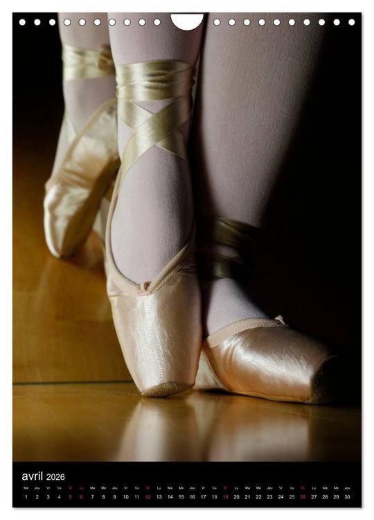 Produktbild: BALLERINE (Calendrier mural 2026 DIN A4 horizontal), CALVENDO calendrier mensuel