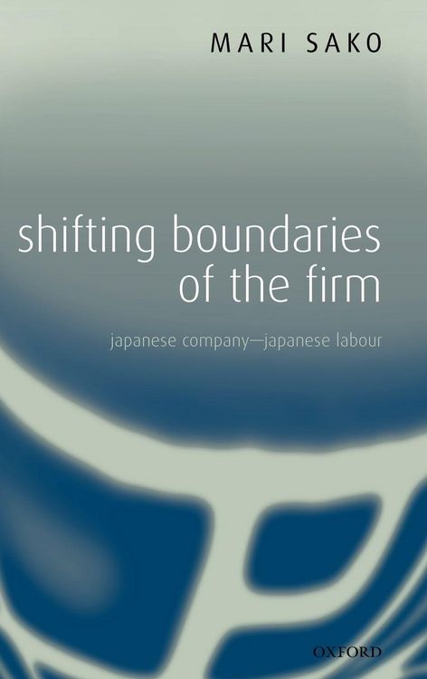Produktbild: Shifting Boundaries of the Firm