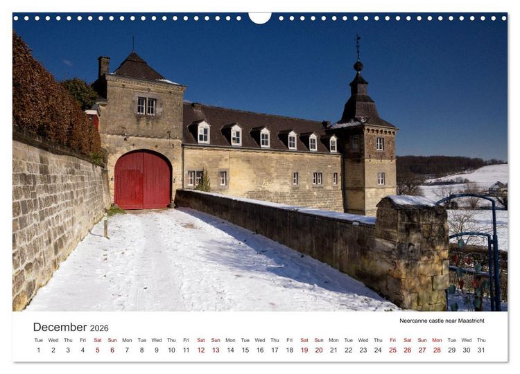 Produktbild: Beautiful castles in the Netherlands (Wall Calendar 2026 DIN A3 landscape), CALVENDO 12 Month Wall Calendar