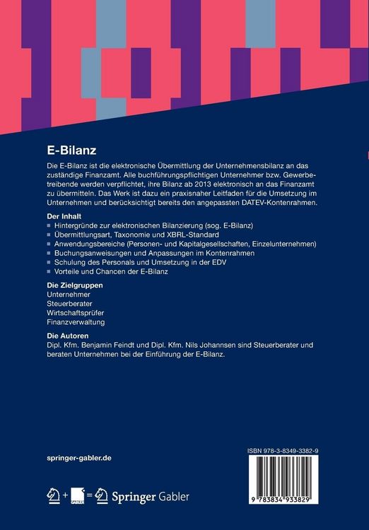 Produktbild: E-Bilanz