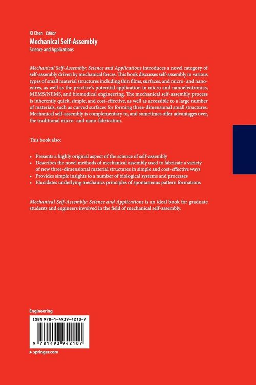 Produktbild: Mechanical Self-Assembly