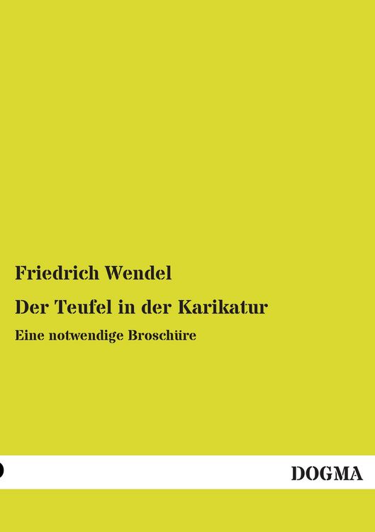 Produktbild: Der Teufel in der Karikatur