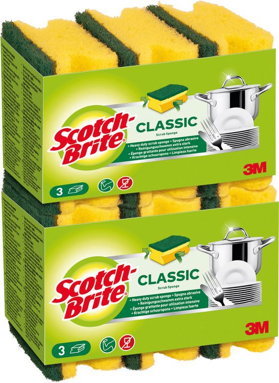 Produktbild: Reinigungsschwamm Classic 6er