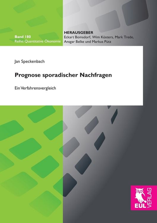 Produktbild: Prognose sporadischer Nachfragen
