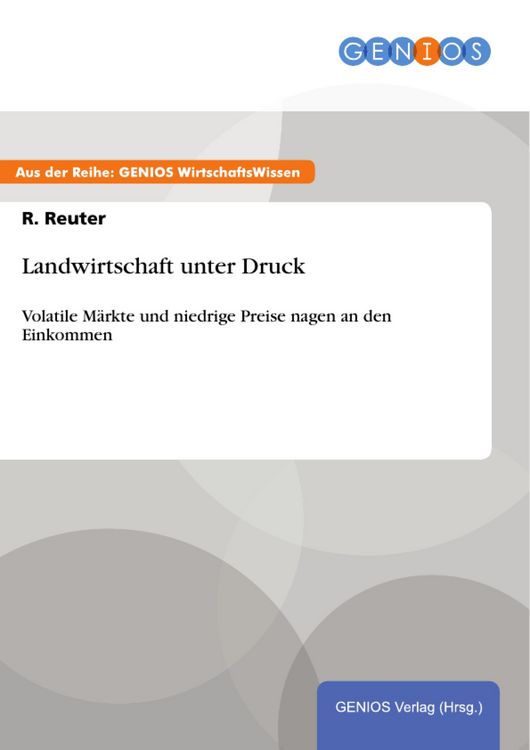 Produktbild: Landwirtschaft unter Druck