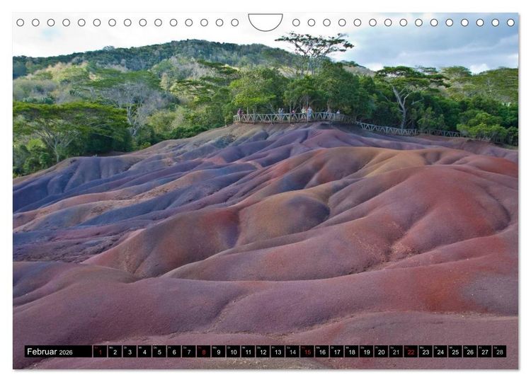 Produktbild: Mauritius - Trauminsel im Indischen Ozean (Wandkalender 2026 DIN A4 quer), CALVENDO Monatskalender