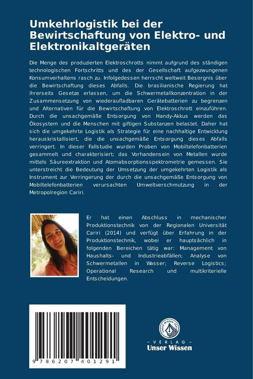 Produktbild: Umkehrlogistik bei der Bewirtschaftung von Elektro- und Elektronikaltger&auml;ten