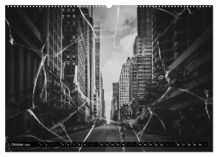 Produktbild: Stadtillusionen (Wandkalender 2026 DIN A2 quer), CALVENDO Monatskalender
