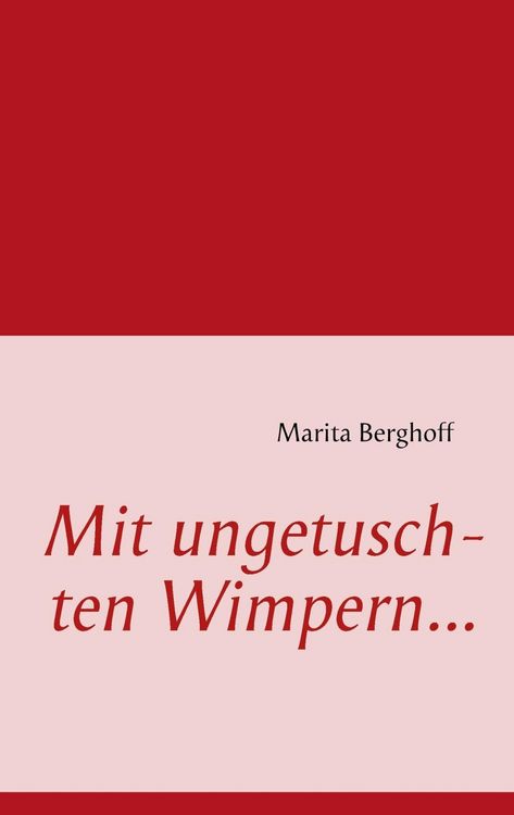 Produktbild: Mit ungetuschten Wimpern...