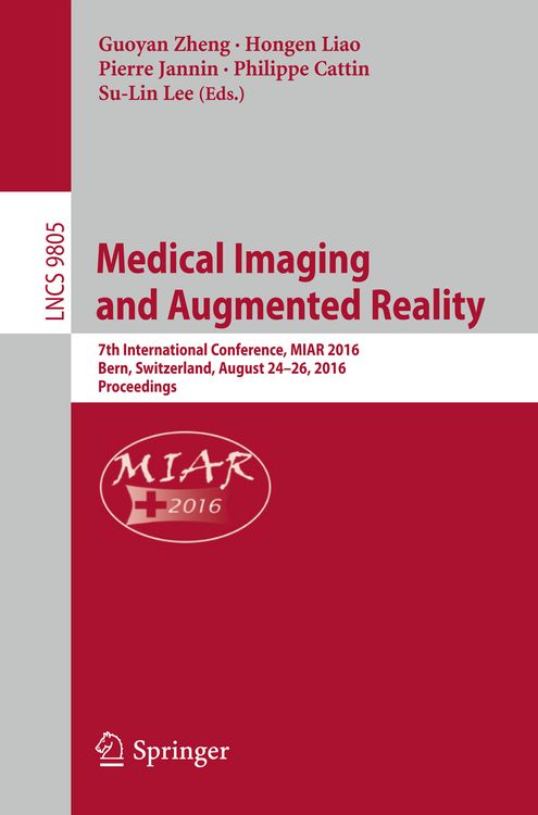 Produktbild: Medical Imaging and Augmented Reality
